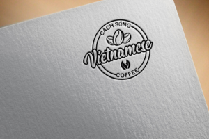 cách s?ng VIETNAMESE COFFEE  | Logo Design by Ochieng