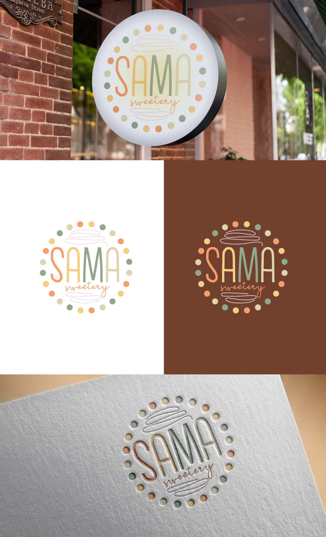 Logo-Design von GLDesigns für SAMA Sweetery | Design #22955203