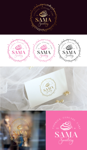 SAMA Sweetery  | Design de Logo par Amethystica