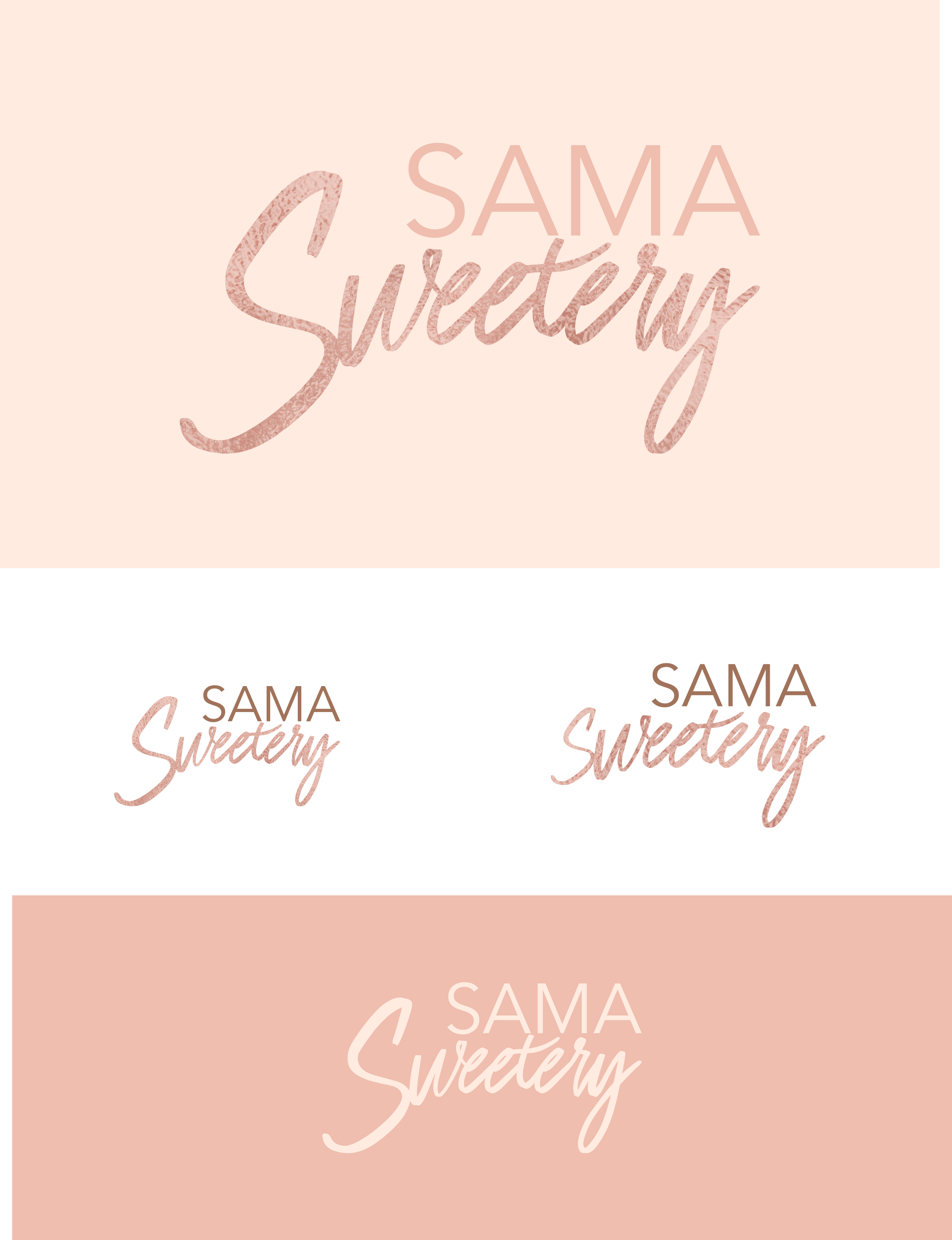 Logo Design by alextdesigner for SAMA Sweetery | Design #22964811