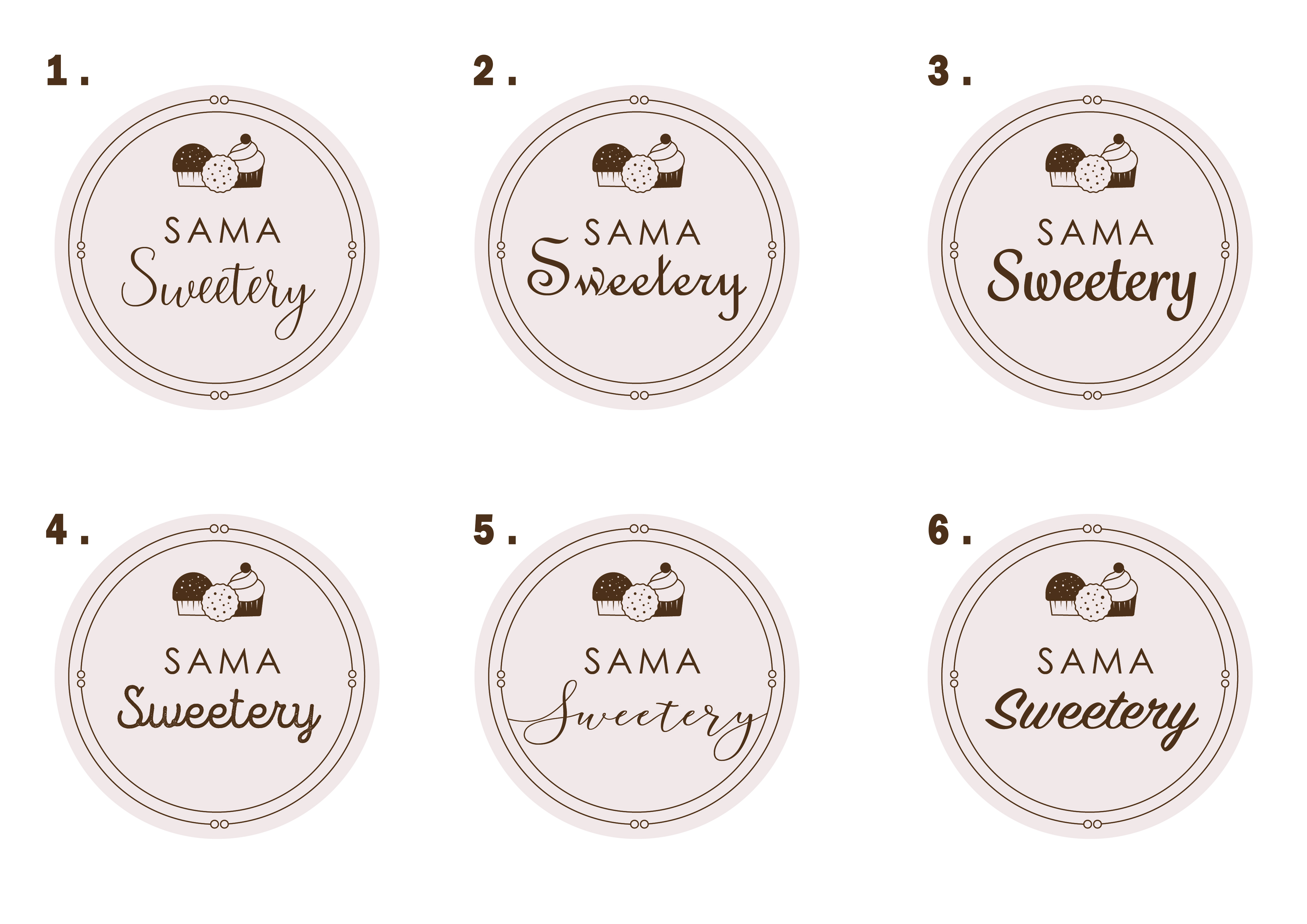 Logo Design by meow.designer for SAMA Sweetery | Design #23015068