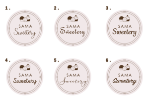 Logo Design by meow.designer for SAMA Sweetery | Design: #23015068