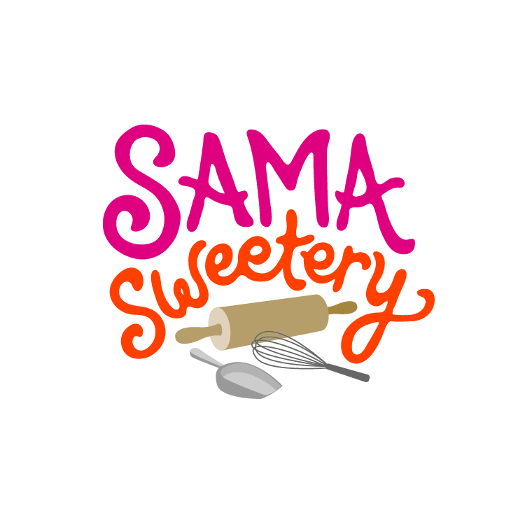 Logo Design by fcastaldi for SAMA Sweetery | Design #22966423