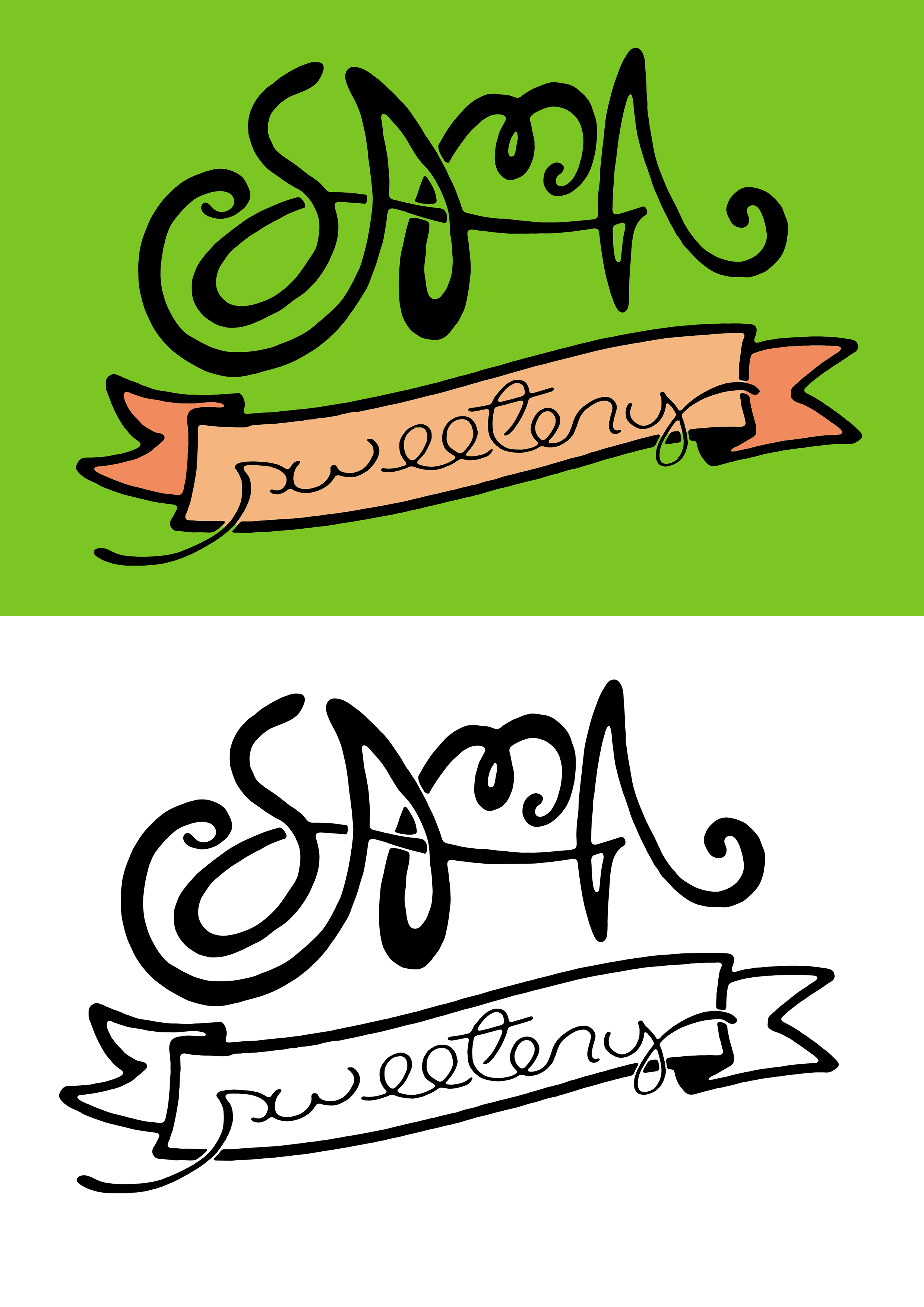 Logo Design by Rangel de Carvalho for SAMA Sweetery | Design #22999599