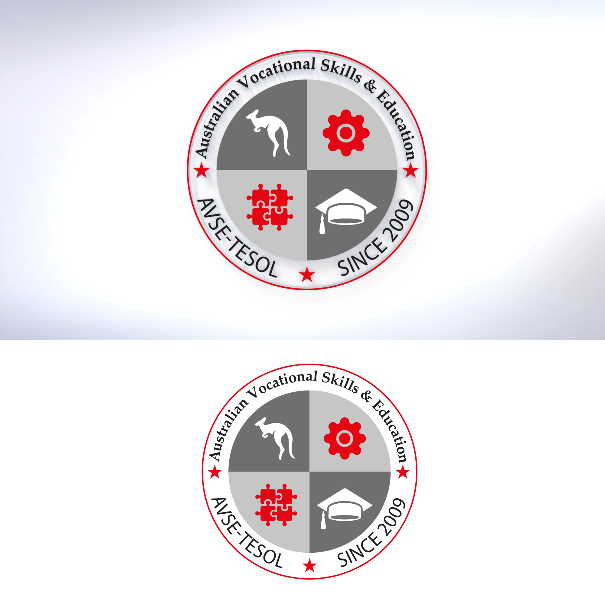 Logo Design by JanuXart for AVSE-TESOL (Australia) | Design #22951053