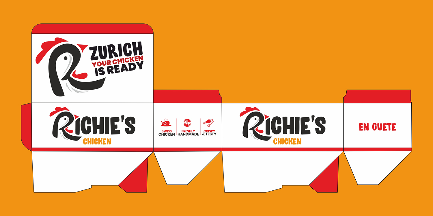 Design Emballage par ESolz Technologies pour Richie's Chicken GmbH | Design #22972084