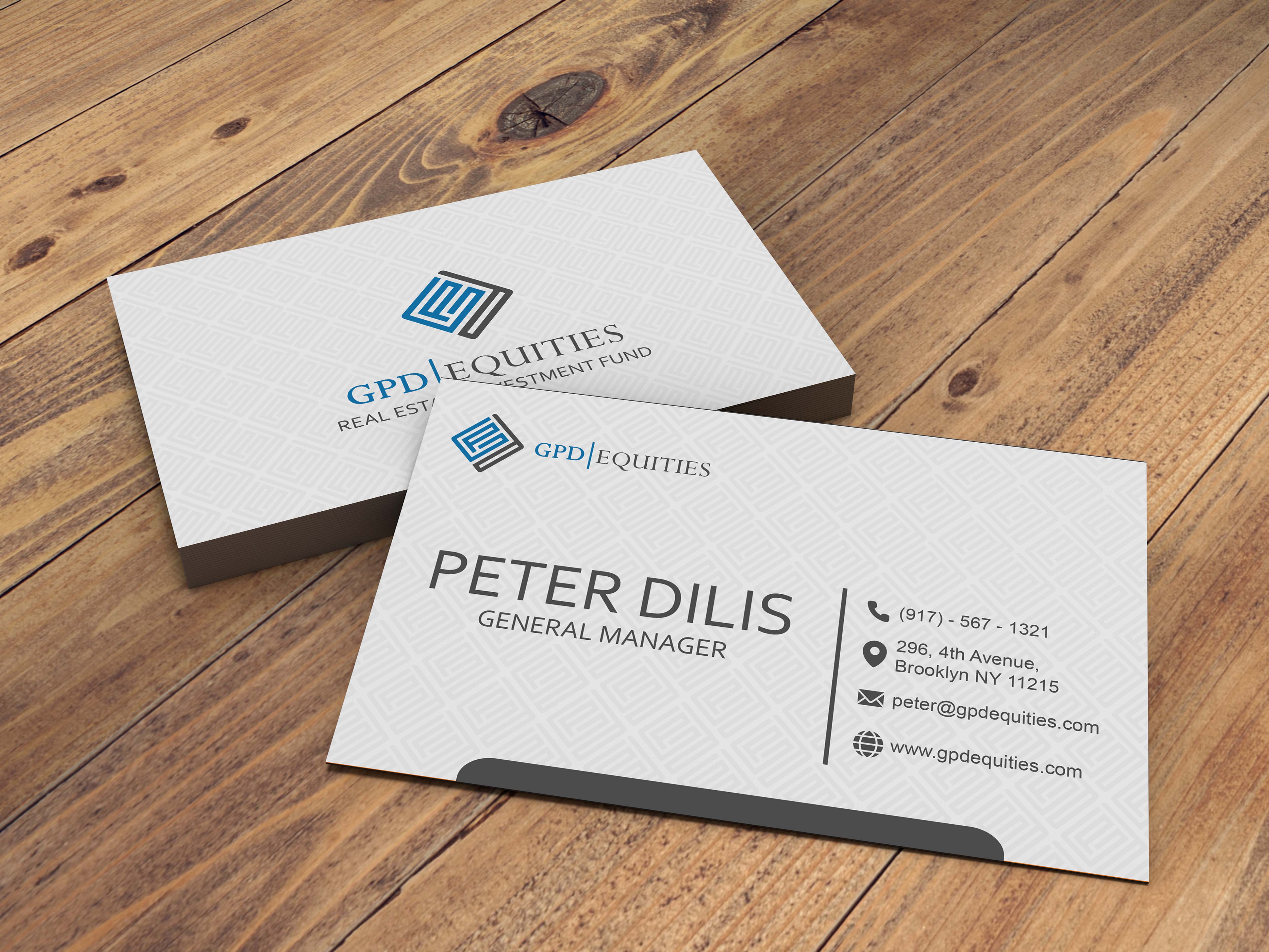 Business Card Design by Muhammad Saaed for this project | Design #22958831