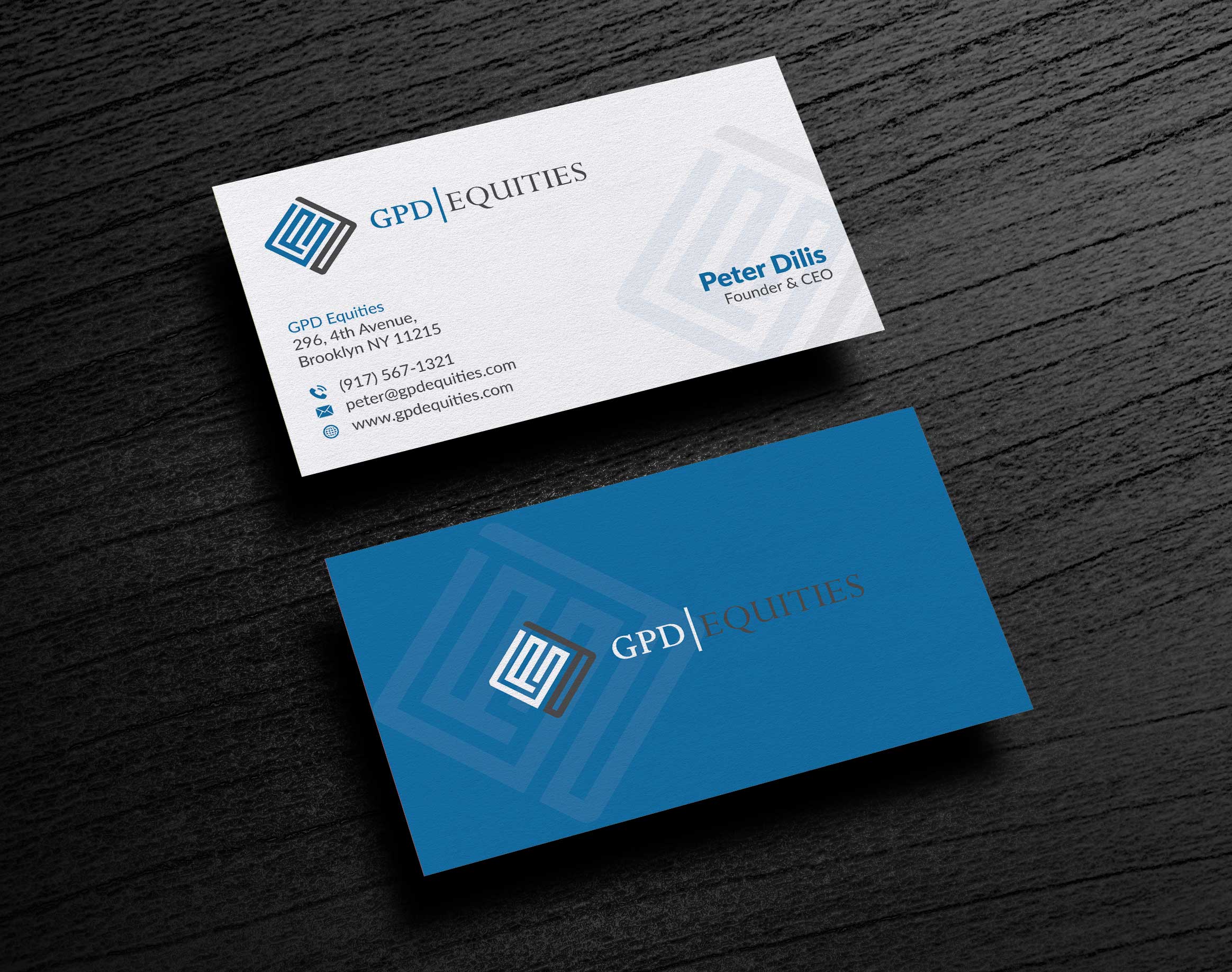Business Card Design by Musa. A for this project | Design #22963103