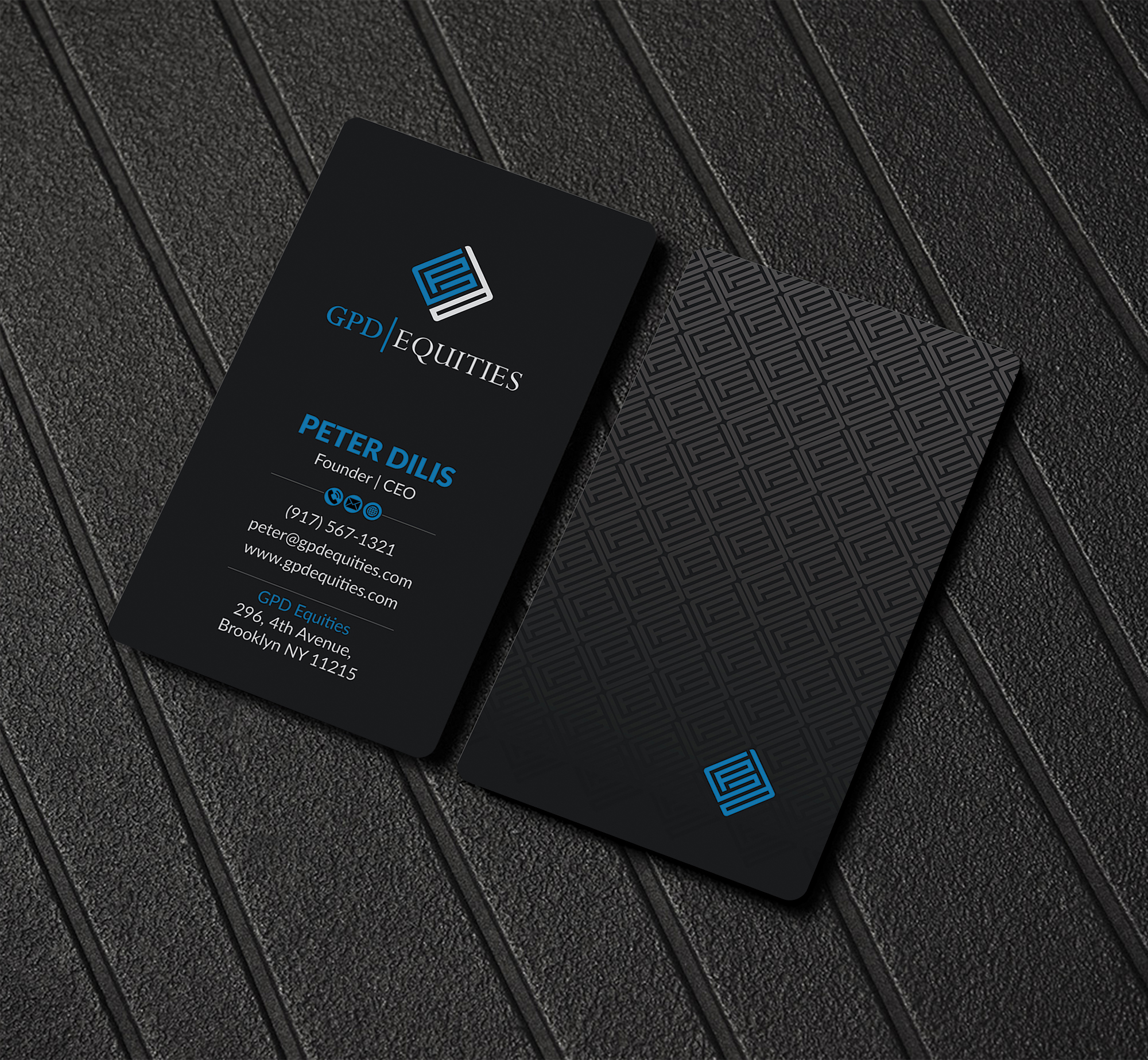 Business Card Design by Musa. A for this project | Design #22963117