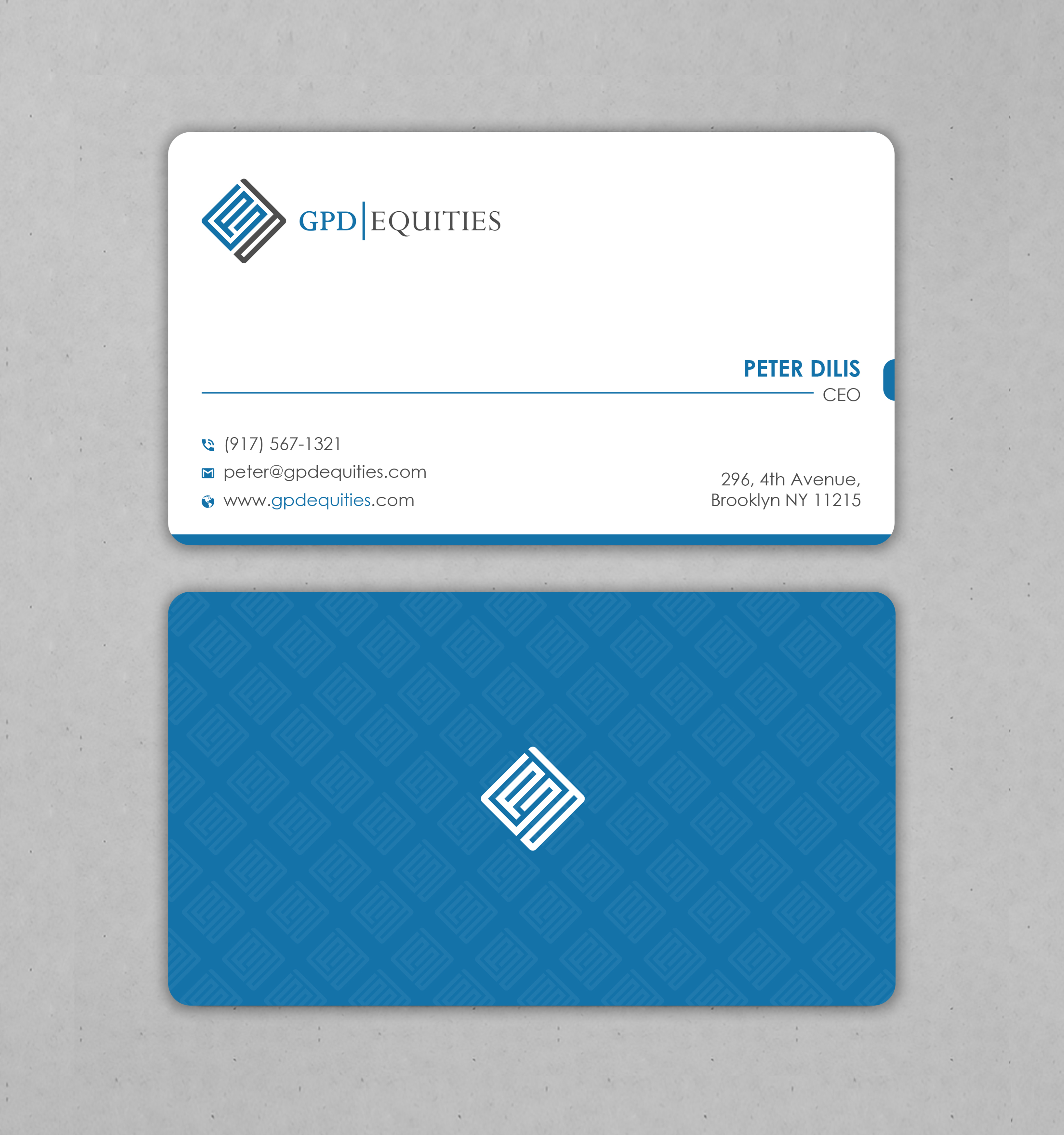 Business Card Design by Uttom 2 for this project | Design #22963709