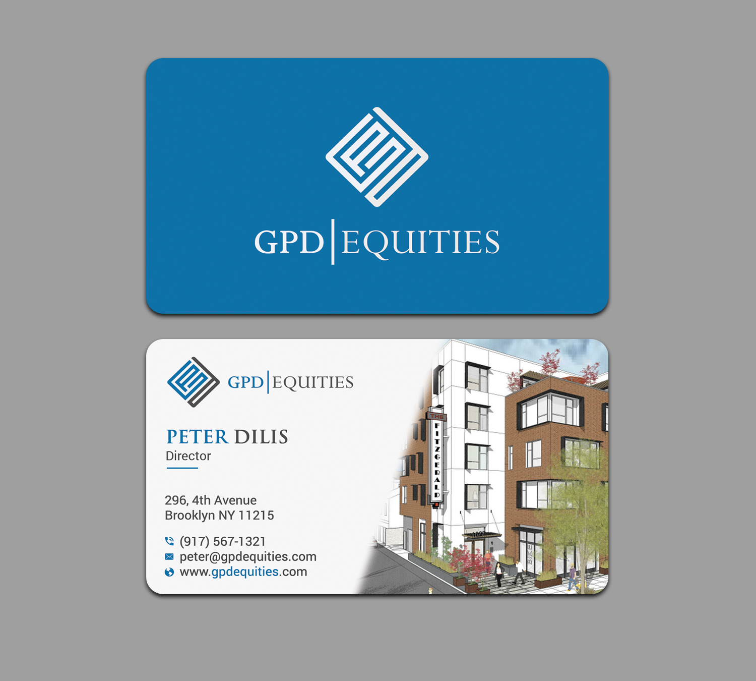 Business Card Design by dipangkarroy1996 for this project | Design #22955176