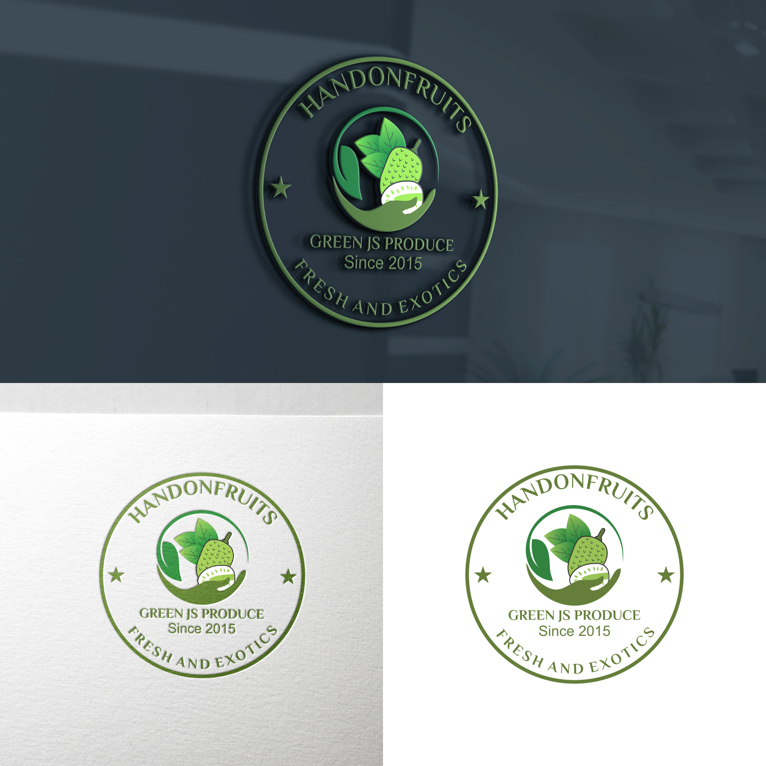 Logo-Design von agus alya für Green Js Trading | Design #22960056