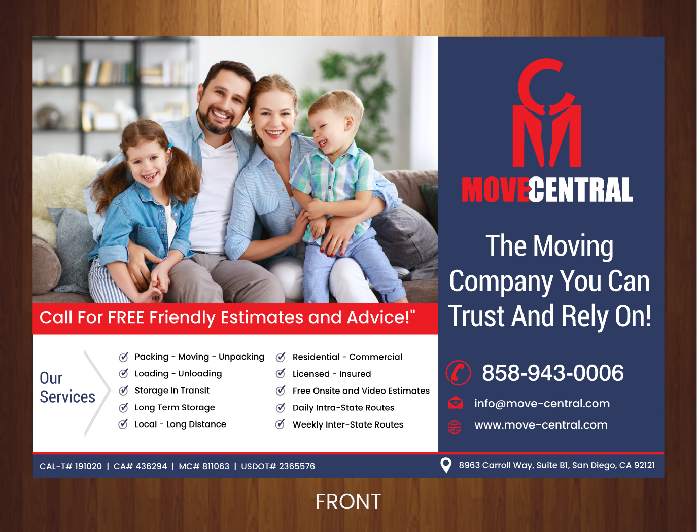 Postcard Design by HarmiDesigning for this project | Design #22968099