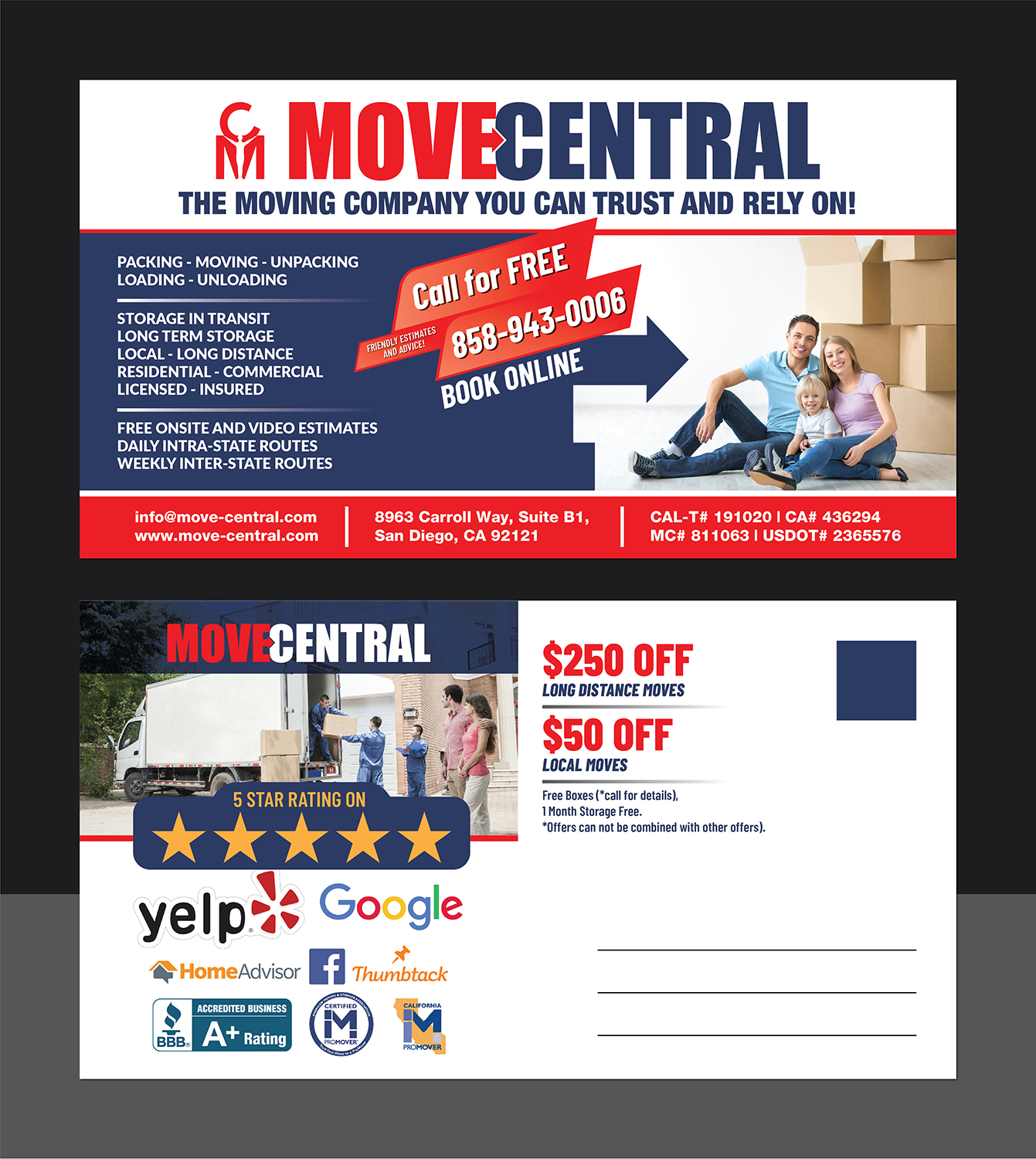 Postcard Design by Deziners Zone for this project | Design #22965734