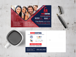 6x11 Postcard for Moving Company | Postcard Design by chandrayaan.creative
