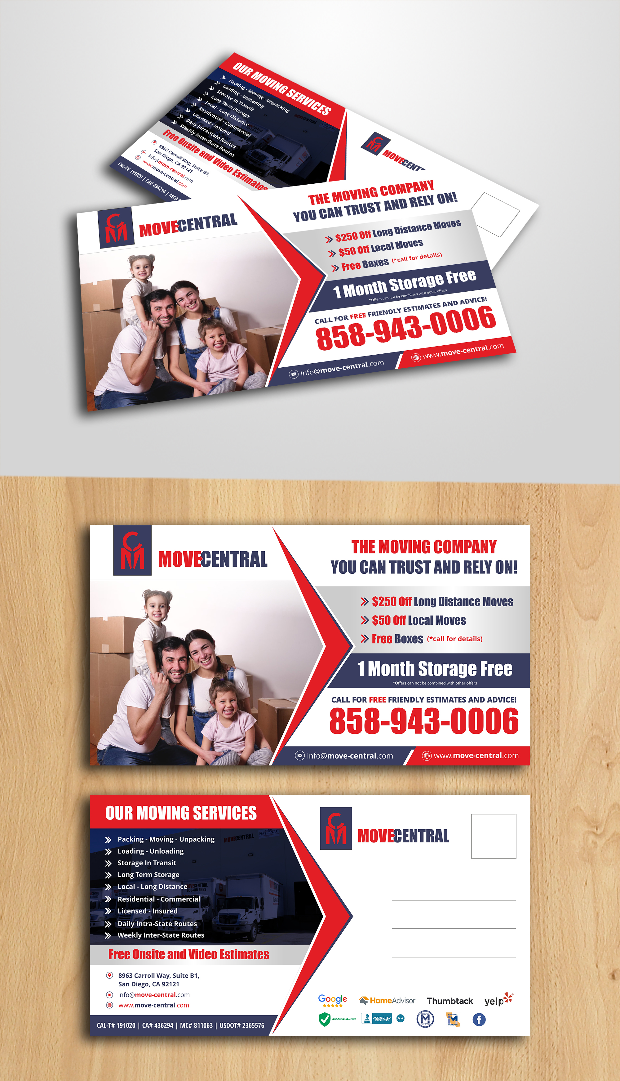 Postcard Design by ecorokerz for this project | Design #22965139