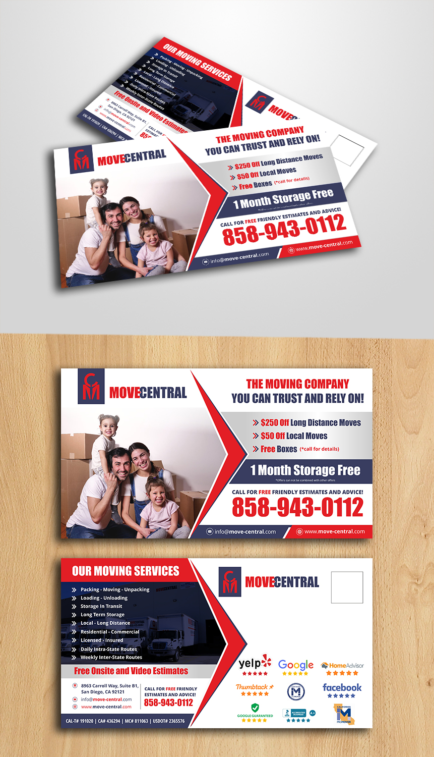Postcard Design by ecorokerz for this project | Design #22995051