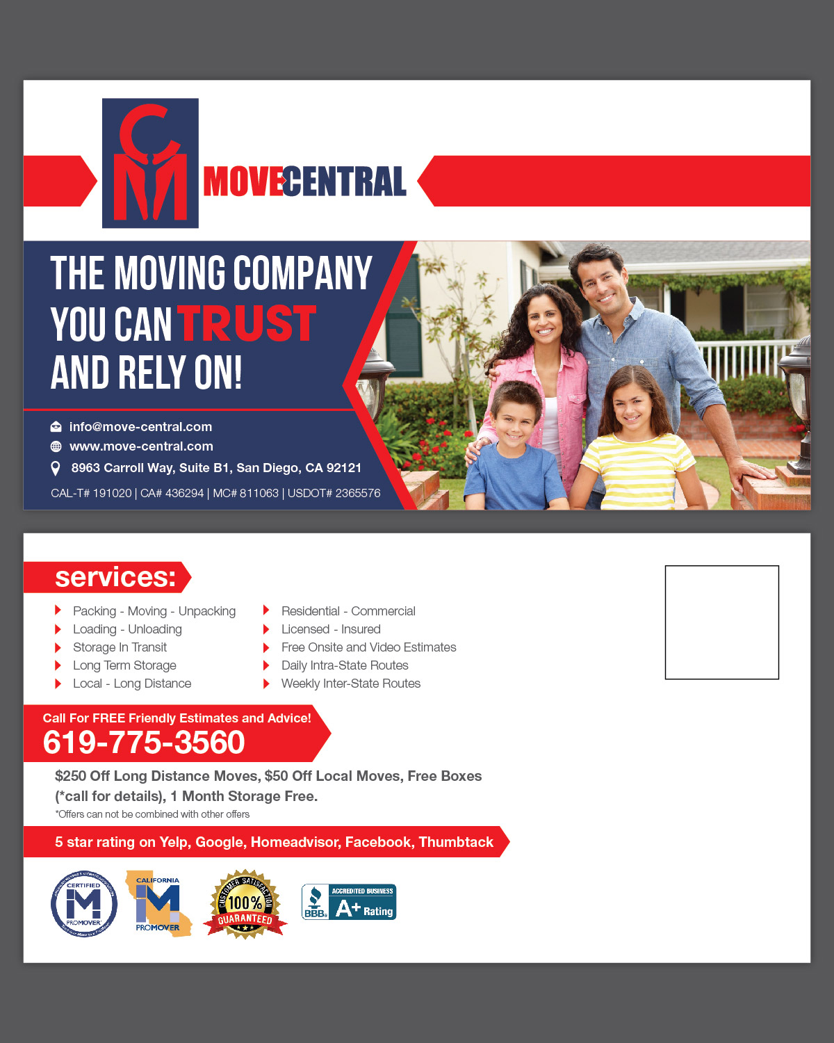 Postcard Design by Isnah Logo for this project | Design #22993580