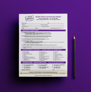 Print Design par JK18 pour At Home Sleep Studies | Design : #22983086