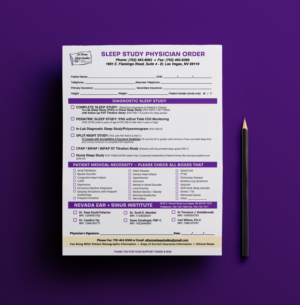 Print Design par JK18 pour At Home Sleep Studies | Design : #22987660