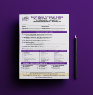 Print Design par JK18 pour At Home Sleep Studies | Design : #22995351