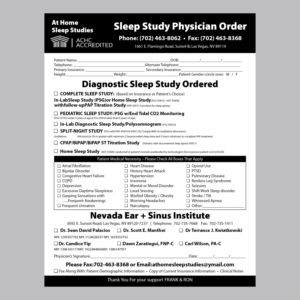 Print-Design von GraphicTec für At Home Sleep Studies | Design #23000949