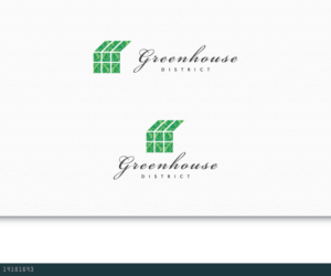 Greenhouse District | Logo Design by AD-X