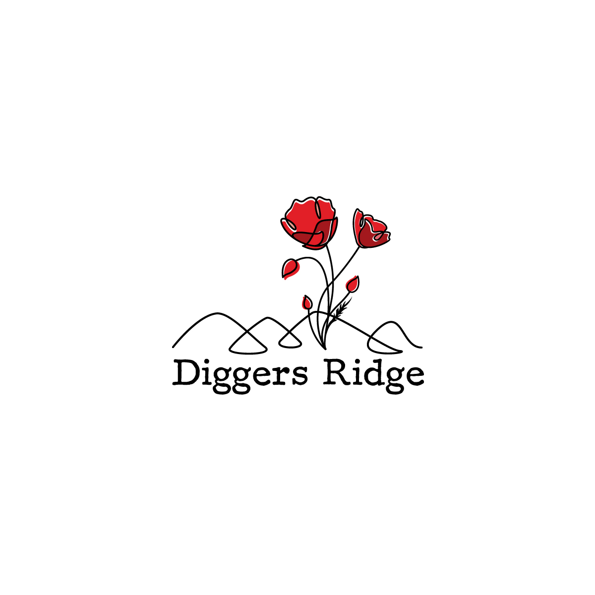 Modern, Elegant, Agriculture Logo Design for Diggers Ridge by Graphic Bricks Design 22971940