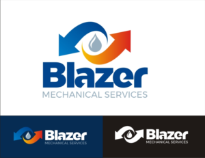 Blazer Mechanical Services | Logo Design by juanjoseolivieri