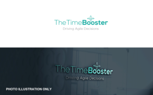 TheTimeBooster. Driving Agile Decisions | Logo Design by MT