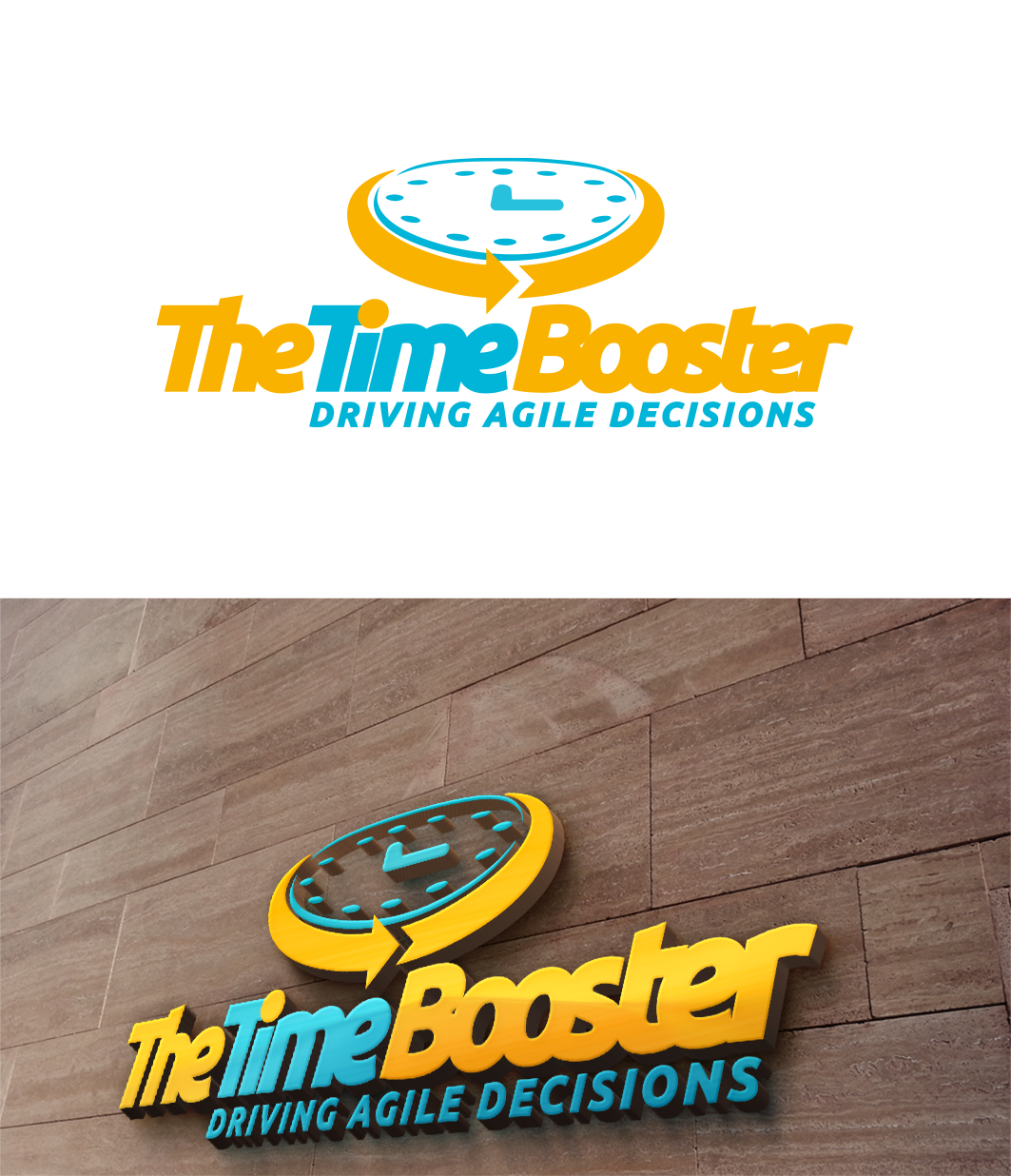 Diseño de Logo por trufya para TheTimeBooster | Diseño #22978056