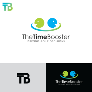TheTimeBooster. Driving Agile Decisions | Logo Design by Rii