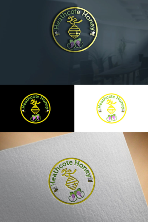 Logo Design by Bluefish07 for Drake Honey | Design: #23114685