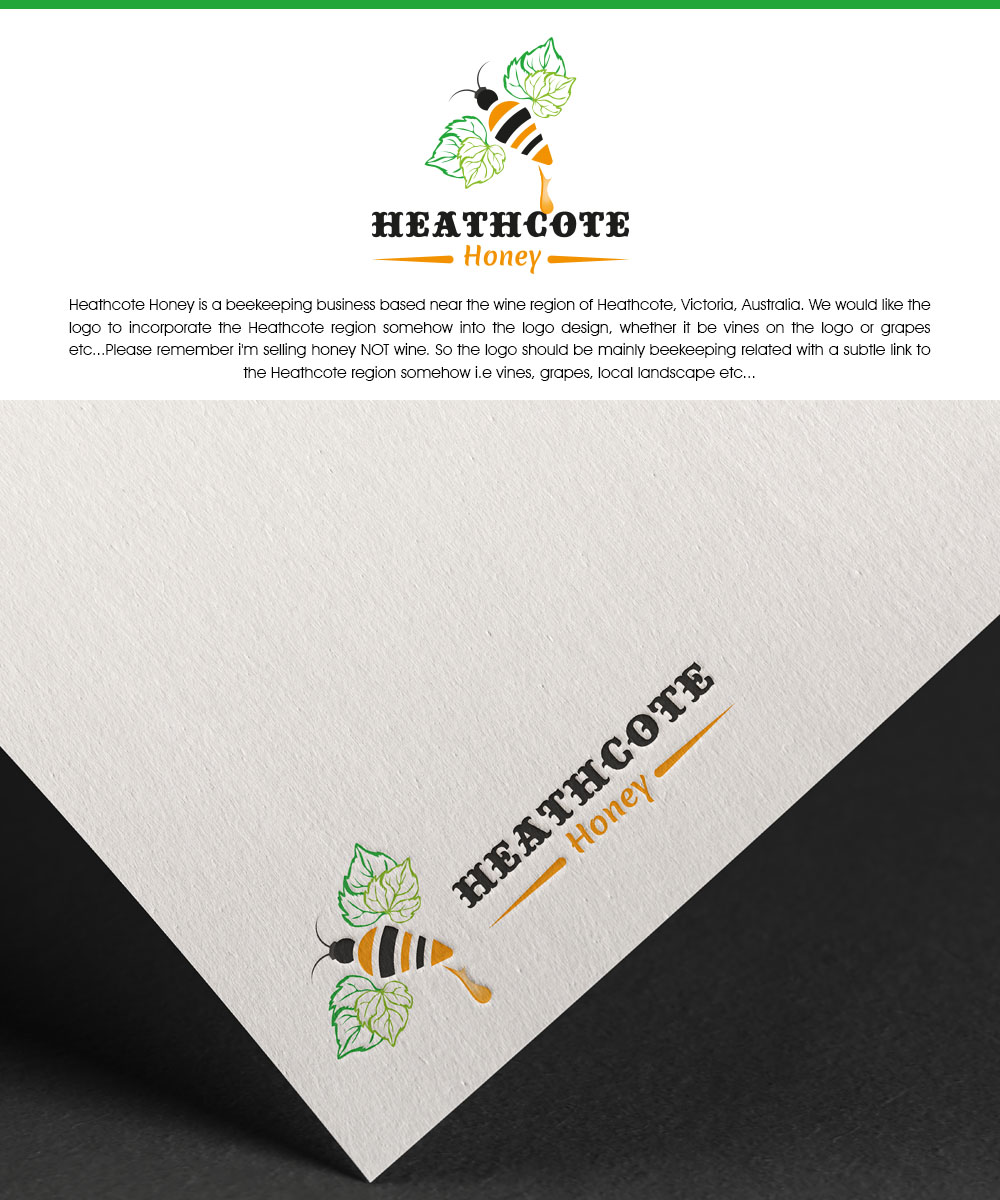 Logo Design by Natalie Eric for Drake Honey | Design #23122917