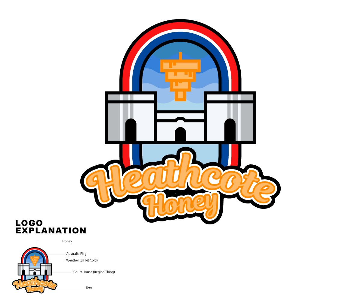 Logo Design by Rio JK for Drake Honey | Design #23010266