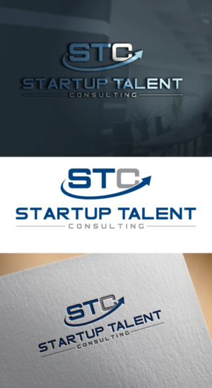 Startup Talent Consulting and STC in a shape of some sort. | Logo Design by expert pro