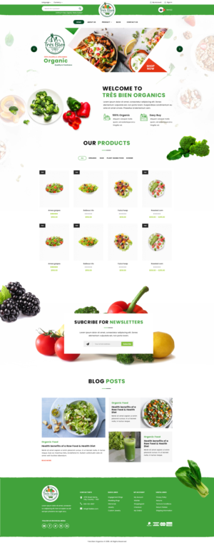 Web Design par pentaxial pour ce projet | Design #22974547