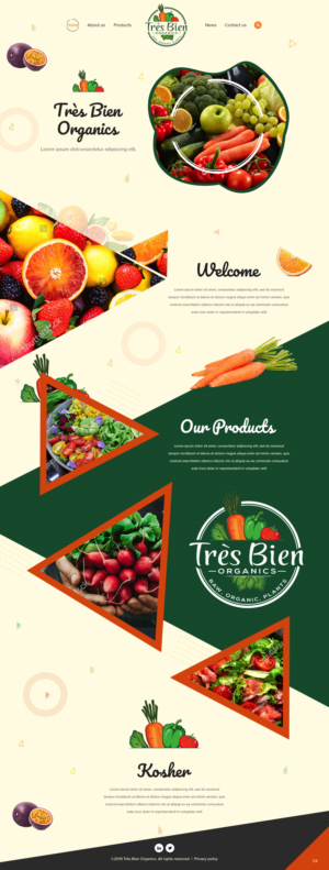 Web Design par pb pour ce projet | Design : #22967484