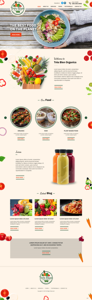 Web Design par pb pour ce projet | Design : #22967488