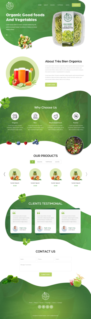 Web Design par rightway pour ce projet | Design : #22984260