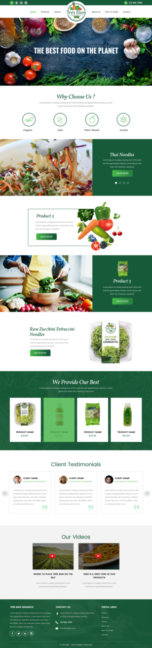 Web Design by rightway for this project | Design #23352843
