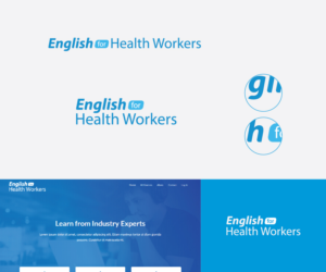 English for Health Workers | Logo Design by Rawrandrawr