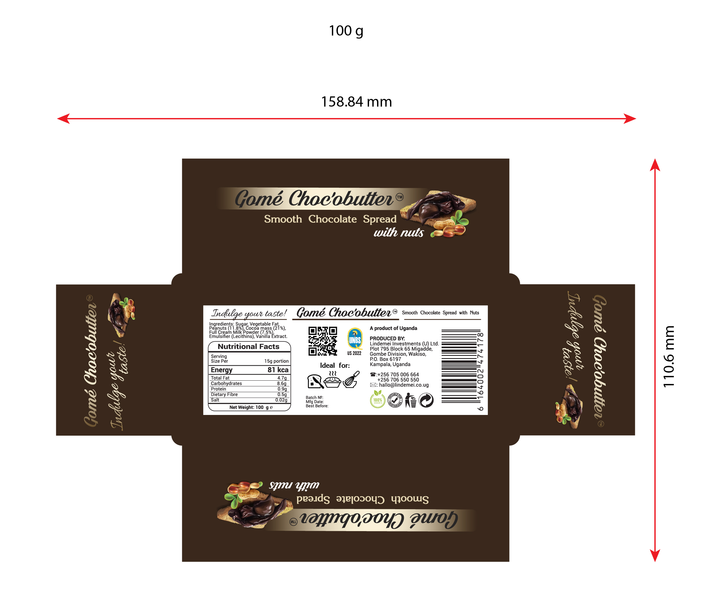 Packaging Design by Krasimira Georgieva for Lindemei Investments Ltd. | Design #23201152