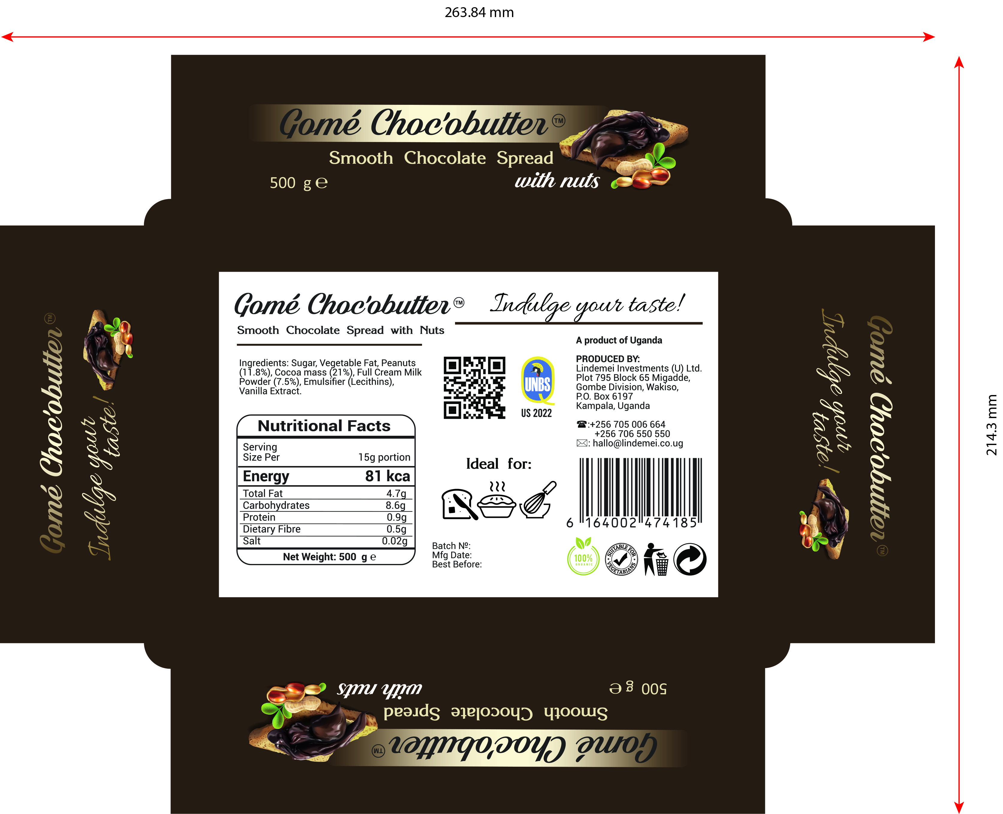 Packaging Design by Krasimira Georgieva for Lindemei Investments Ltd. | Design #23201346