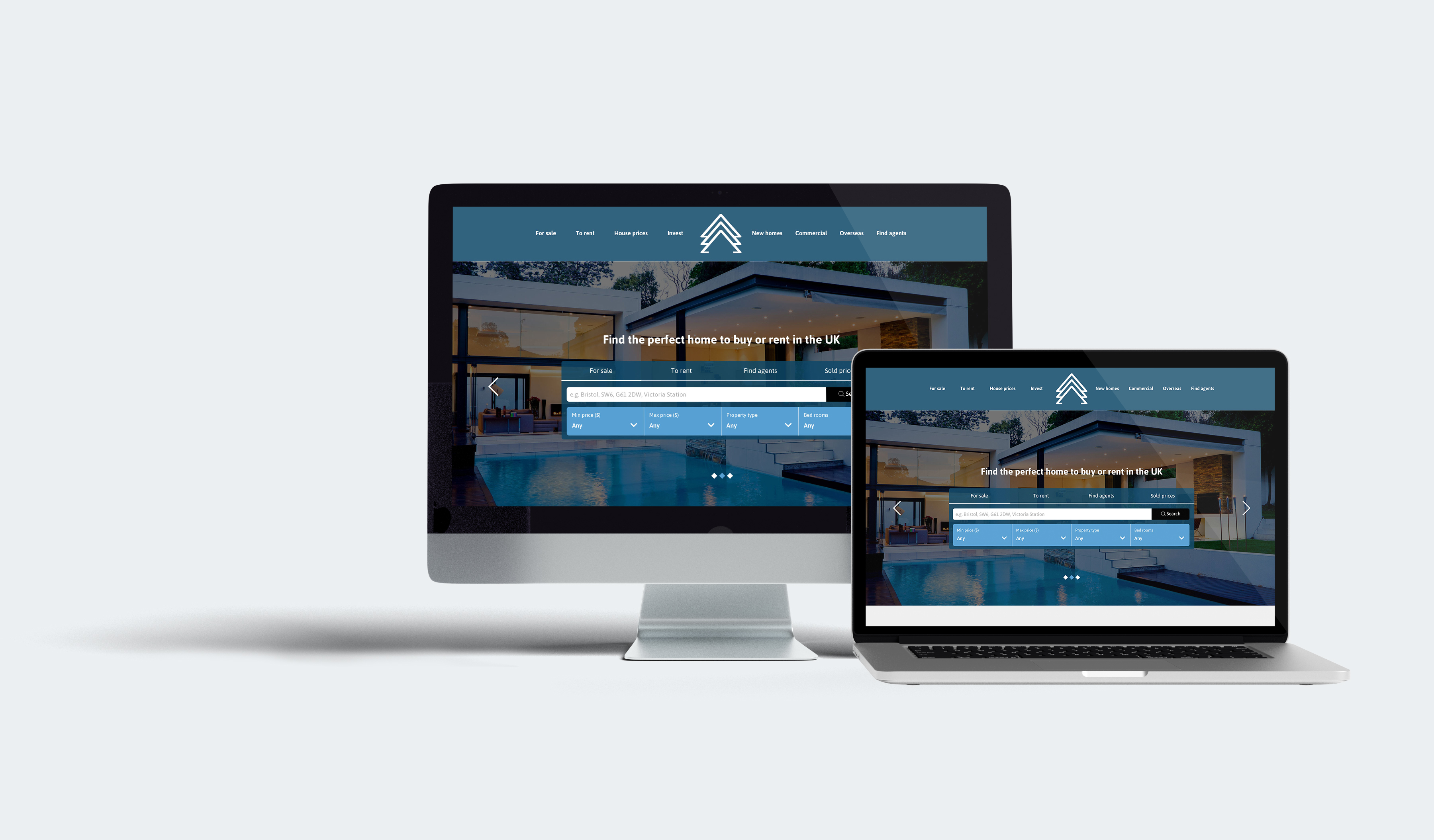 Web Design by Deziners Zone for Property.Team | Design #22974639