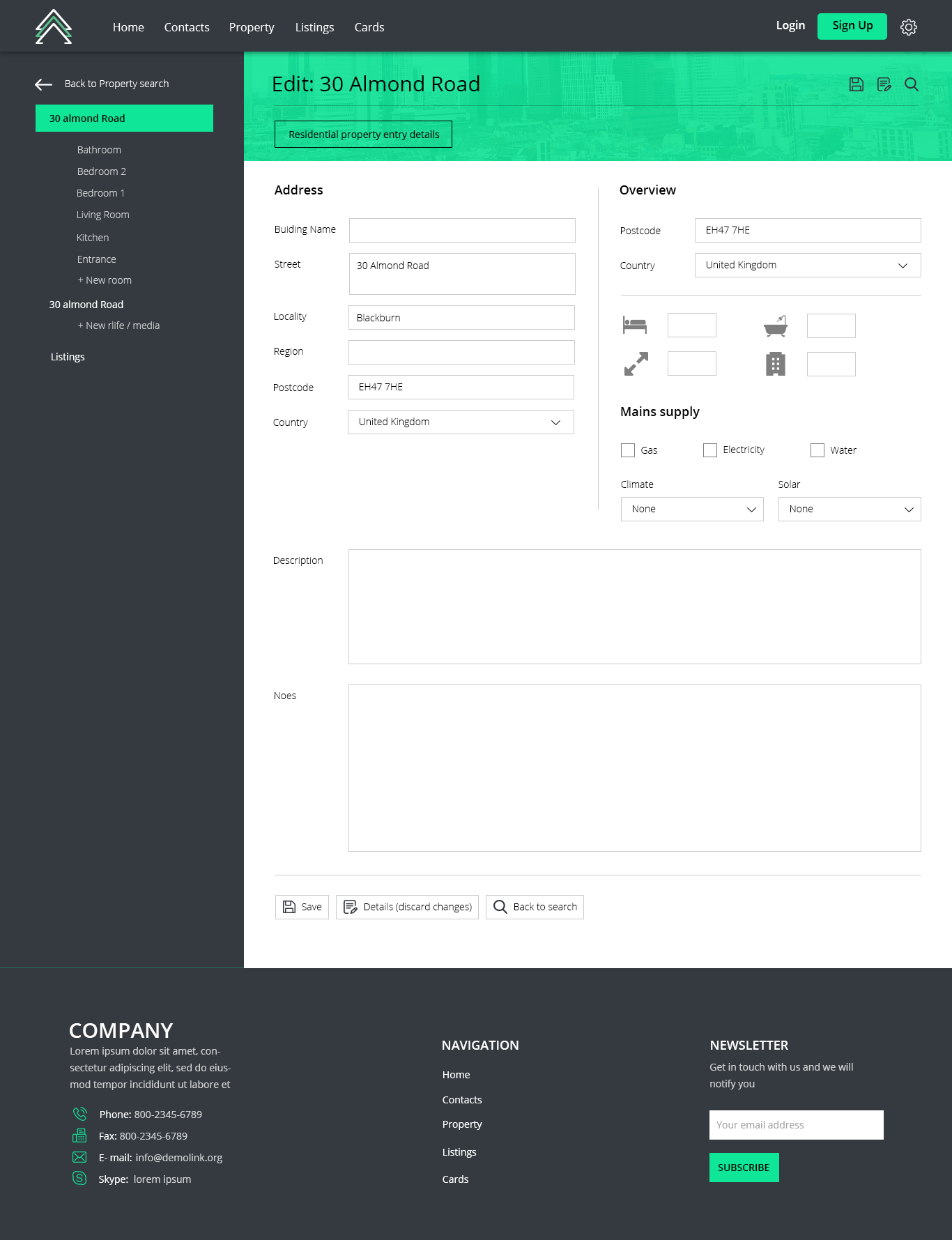 Web Design by khanhlinh for Property.Team | Design #23008260
