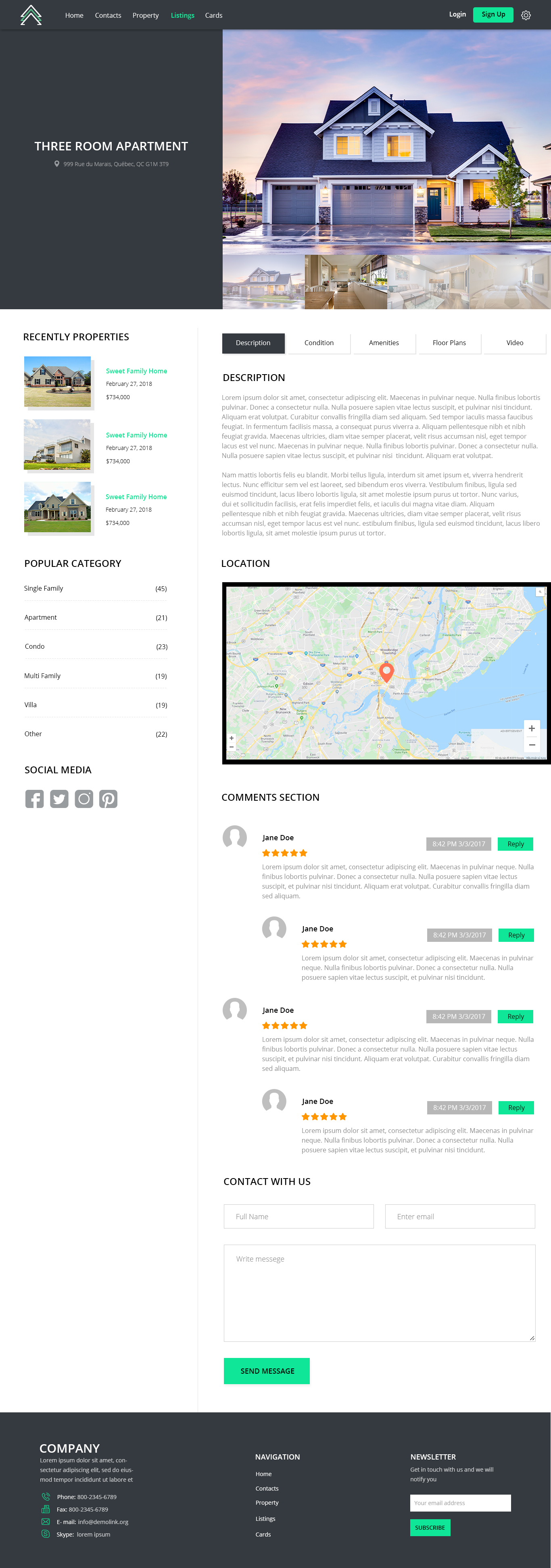 Web Design by khanhlinh for Property.Team | Design #23008261