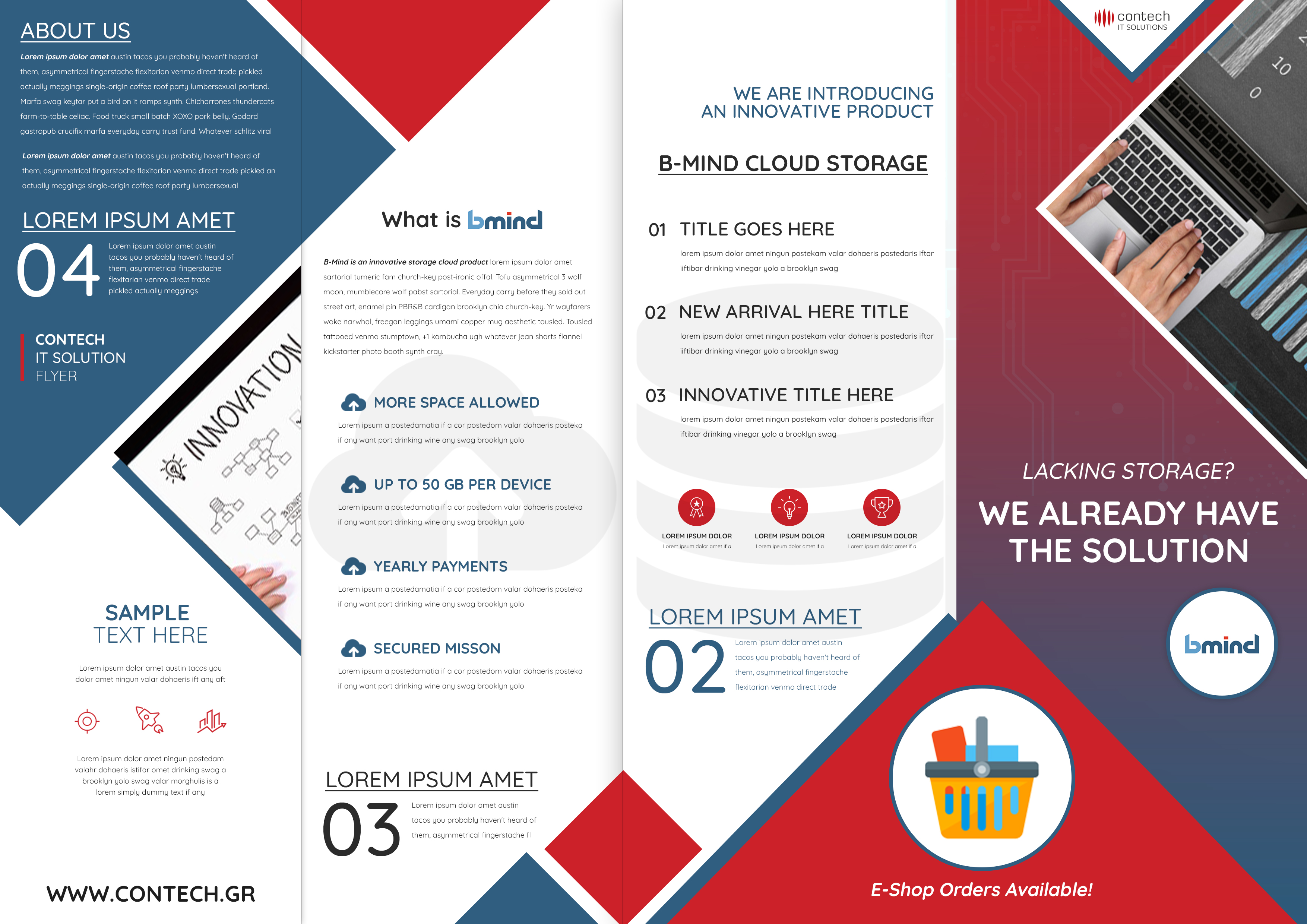 Diseño de Brochure por Starto Agency para AFOI PAPAKONSTANTINOU OE | Diseño #22974211