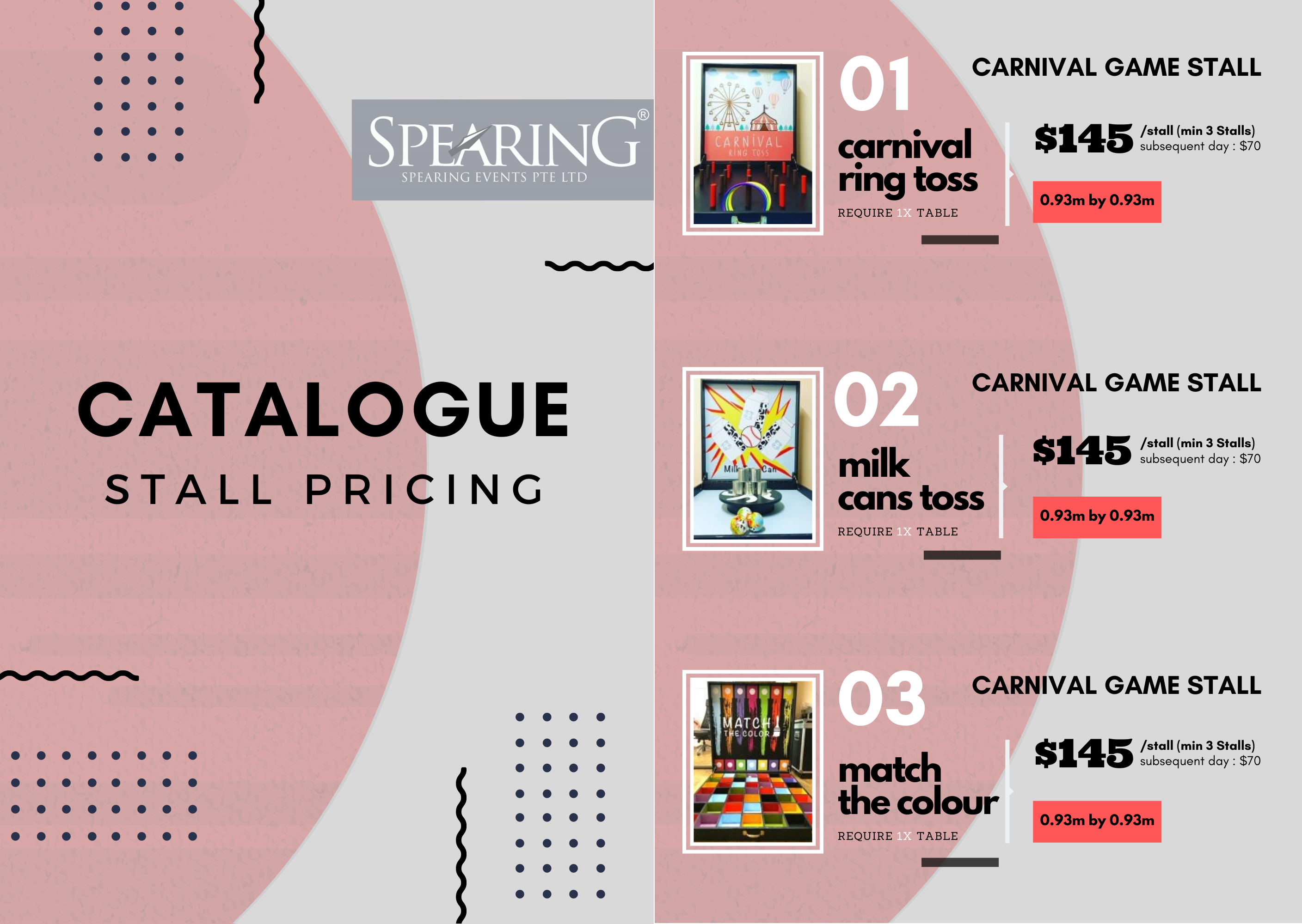 Diseño de Catálogo por philona.ali para Spearing Events Pte Ltd | Diseño #22990139