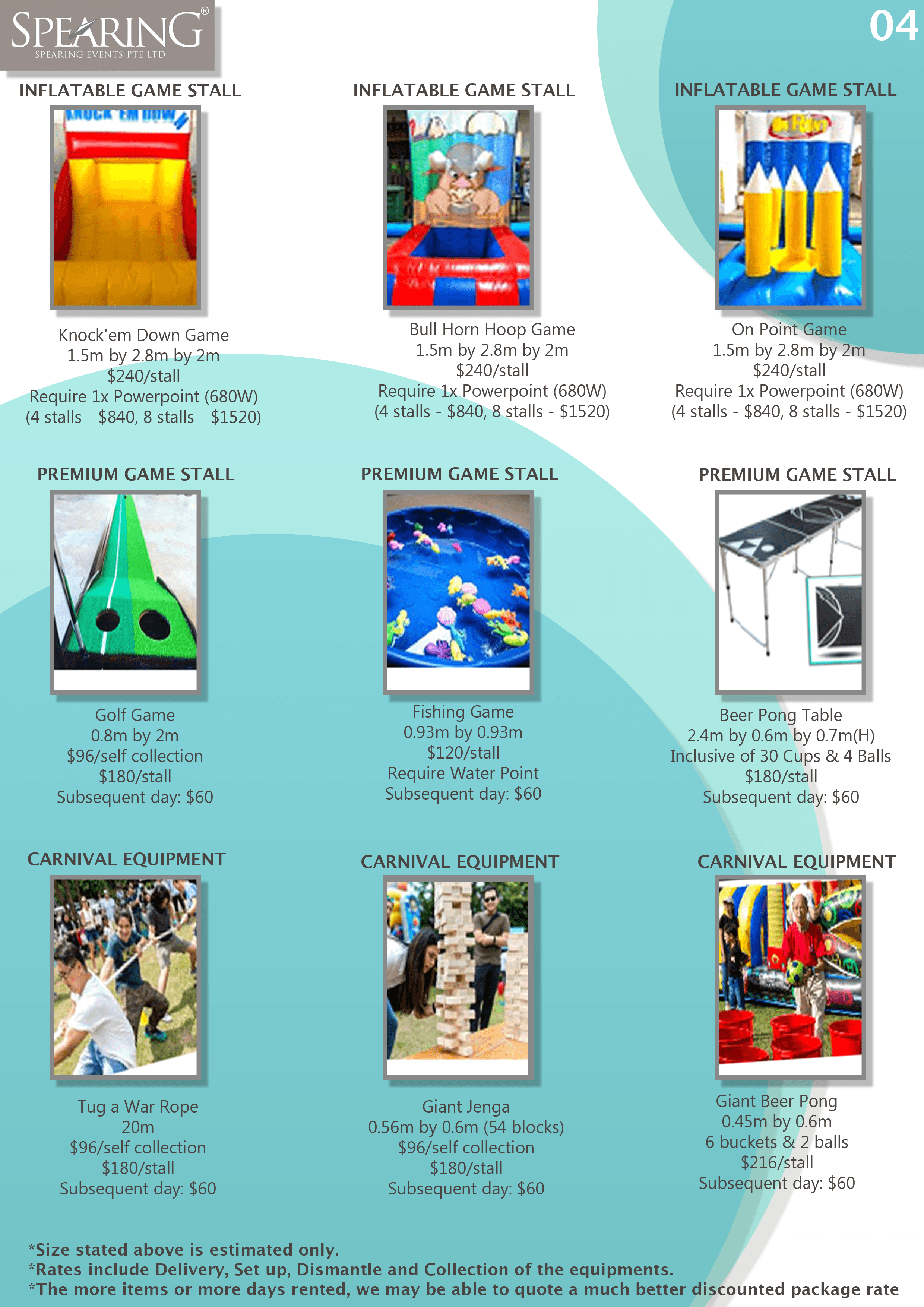 Catalogue Design by Reshon 2 for Spearing Events Pte Ltd | Design #23035407